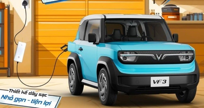 VinFast bán sạc tại nhà cho VF3: Giá từ 4 – 6 triệu